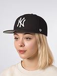 Бейсболка 47 BRAND арт. B-NSHOT17WBP-BK New York Yankees MLB (черный)